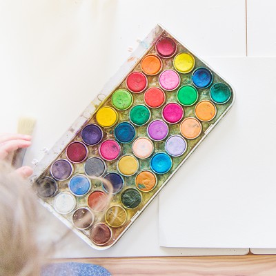 Indoor date night ideas: Art Night!